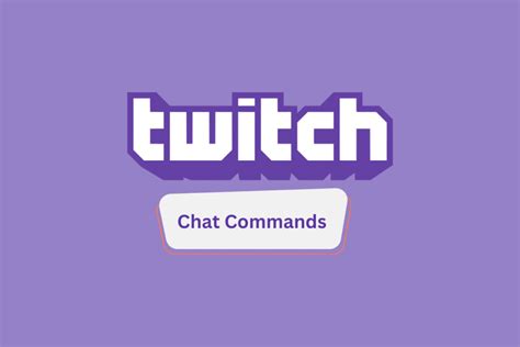 twitch commands|what does mean if you try to type hi a twitch chat and.